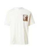 SELECTED HOMME Bluser & t-shirts 'SLHNorman'  creme / brun