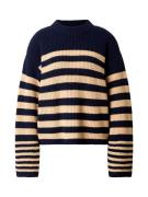 YAS Pullover 'YASRIGA'  marin / honning