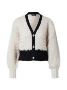 ONLY Cardigan 'ONLROSE'  creme / sort