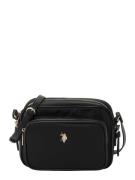 U.S. POLO ASSN. Skuldertaske 'Houston'  sort