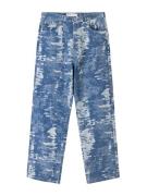 Bershka Jeans  blå / blue denim / lyseblå