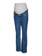 Vero Moda Maternity Jeans 'VMMSelma'  blue denim / lysegrå