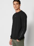 KOROSHI Sweatshirt  sort / hvid