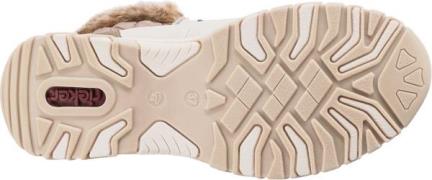 Rieker Snowboots  beige / creme / lysebrun / sort