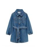 MANGO KIDS Kjole 'AINA'  blue denim