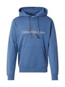 Calvin Klein Jeans Sweatshirt  blå / sort / hvid