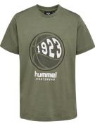 Hummel Shirts 'LEO'  grå / oliven / hvid