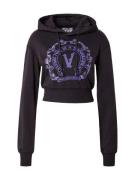 Versace Jeans Couture Sweatshirt  lilla / lyselilla / sort