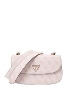 GUESS Skuldertaske 'ERICA'  pudder / offwhite