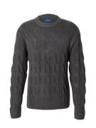 JACK & JONES Pullover 'JORHENRY'  mørkegrå