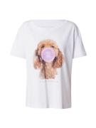 EINSTEIN & NEWTON Shirts 'Bubble Poodle'  brun / lyserød / sort / hvid