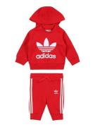 ADIDAS ORIGINALS Joggingdragt  rød / hvid