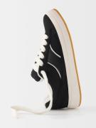 Bershka Sneaker low  sort / hvid