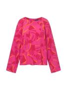 Jascha Stockholm Bluse  gylden gul / pink / rød