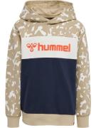 Hummel Sweatshirt 'Luke'  beige / sand / navy / mørkeorange