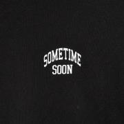 SOMETIME SOON Sweatshirt 'Creation'  blandingsfarvet / sort