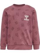 Hummel Sweatshirt  gammelrosa / sort / hvid