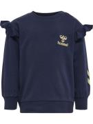 Hummel Sweatshirt 'Signe'  marin / guld