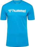 Hummel Funktionsskjorte  himmelblå / hvid