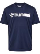 Hummel Funktionsskjorte  marin / hvid