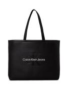 Calvin Klein Jeans Shopper  sort / hvid