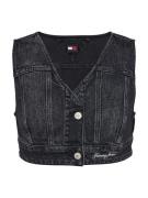 Tommy Jeans Vest  black denim / hvid