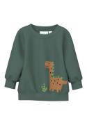 NAME IT Sweatshirt 'NBMVONNE'  camel / grøn / gran / sort