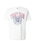 Tommy Jeans Bluser & t-shirts 'VARSITY TIGER'  safir / pitaya / hvid