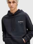 AllSaints Sweatshirt 'UNDERGROUND'  natblå / hvid