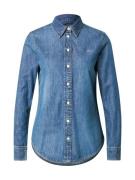 Lauren Ralph Lauren Bluse 'JAMELKO'  blue denim