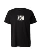 Calvin Klein Jeans Bluser & t-shirts  sort / hvid