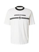 ARMANI EXCHANGE Bluser & t-shirts  mørkegrå / sort / offwhite