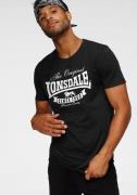 LONSDALE Bluser & t-shirts  mørkegrå / merlot / sort / hvid