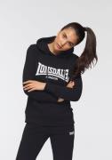 LONSDALE Sweatshirt  sort / hvid