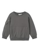 NAME IT Sweatshirt  grå