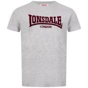 LONSDALE Bluser & t-shirts  mørkebrun / grå-meleret