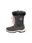 LICO Snowboots 'Lillesand'  lysegrå / mørkegrå / lys pink / sort