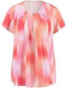 GERRY WEBER Bluse  lyselilla / pastelorange / lyserød