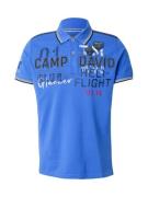 CAMP DAVID Bluser & t-shirts 'Heli Flight'  blå / navy / hvid