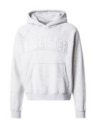 HOLLISTER Sweatshirt  grå-meleret / hvid