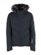 Fundango Udendørsjakke 'Elyra Fur Padded Jacket'  sort