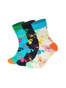 Happy Socks Sokker 'Bavaria Edition'  aqua / koral / sort / hvid