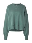 Nike Sportswear Sweatshirt 'Phoenix Fleece'  grøn / hvid