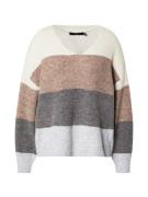 Vero Moda Curve Pullover 'VMCDESMA'  beige / brun / grå / antracit