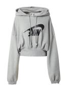 Nike Sportswear Sweatshirt  grå / sort