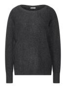 STREET ONE Pullover 'Dolman'  antracit