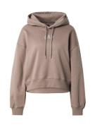 GAP Sweatshirt 'FLEECE ABBREV PO HOOD'  brun