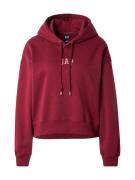 GAP Sweatshirt 'INT LOGO ABBREV PO HOOD'  rød