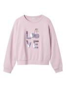 NAME IT Sweatshirt 'NKFTeka'  blå / oliven / lilla / lilla