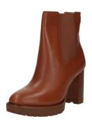 Lauren Ralph Lauren Chelsea Boots 'LAYNE'  cognac